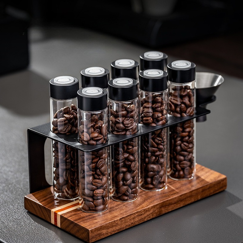 JUSTINLAU Glass Coffee Bean St - огляд і ціна Kitchen Gadgets Organizer
