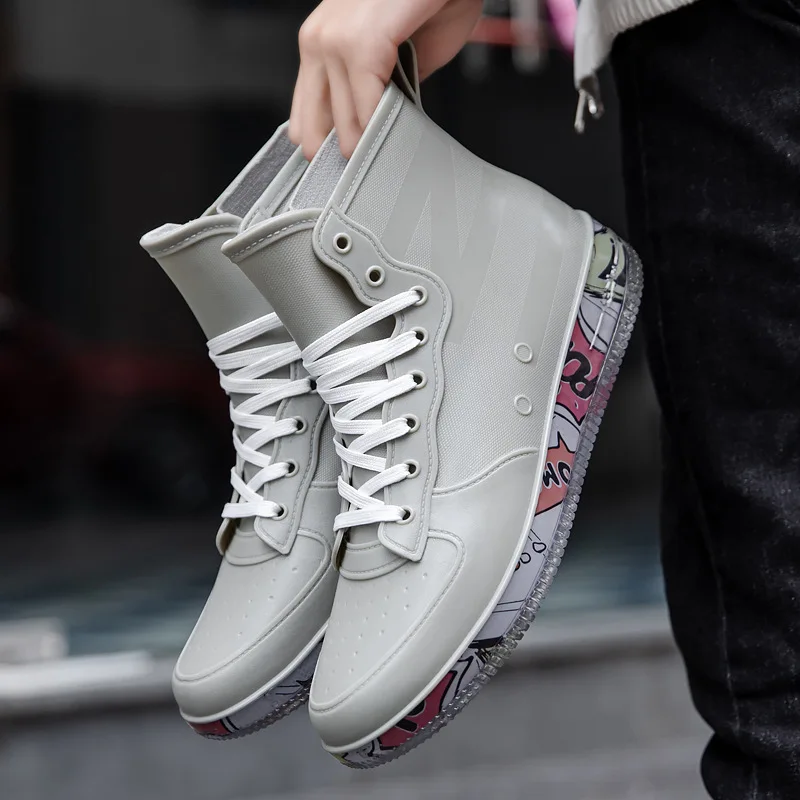 Men Rain Boots Fashion Trendy  - огляд і ціна Kitchen Gadgets For Men