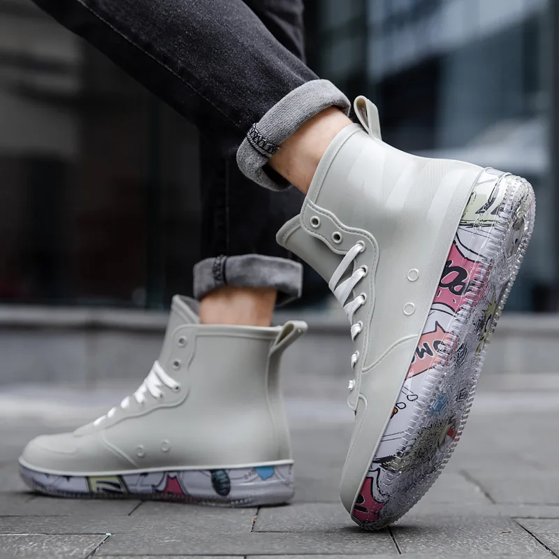 Men Rain Boots Fashion Trendy  - огляд і ціна Kitchen Gadgets For Men