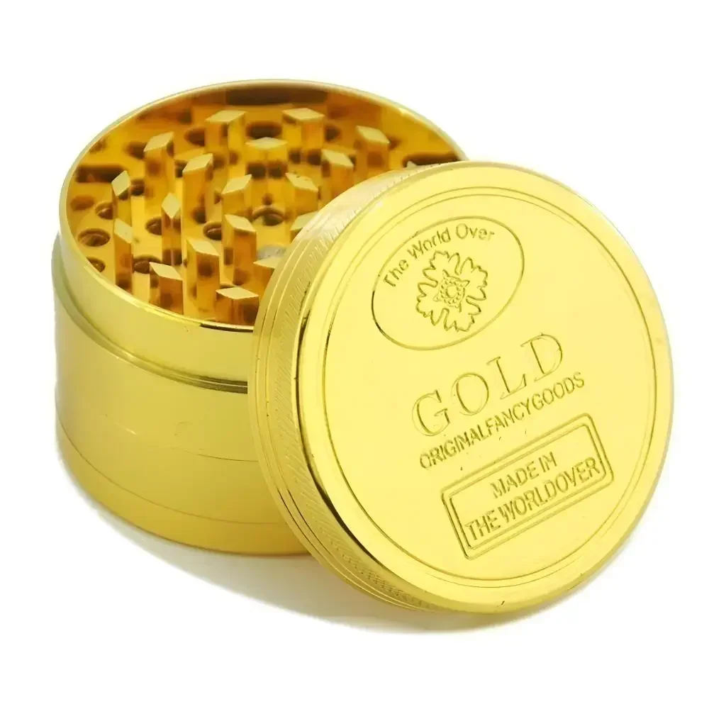 Herb Grinder 3/4 Parts Zinc Al - огляд і ціна Kitchen Gadgets Gold