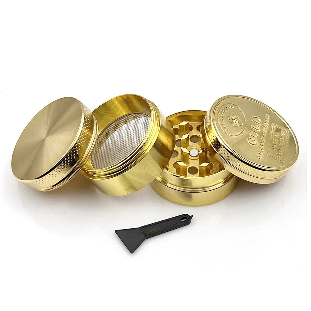 Herb Grinder 3/4 Parts Zinc Al - огляд і ціна Kitchen Gadgets Gold