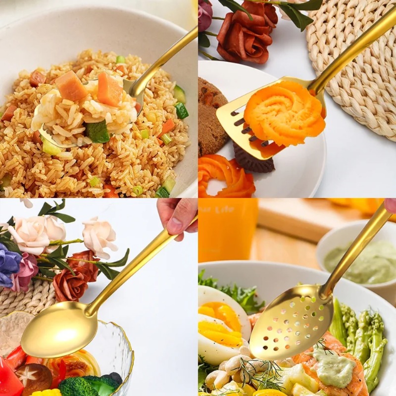Gold Cooking Utensils,Titanium - огляд і ціна Kitchen Gadgets Gold