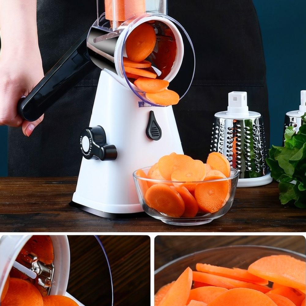 Rotary Food Slicer Grater Shre - огляд і ціна Kitchen Helper Gadgets