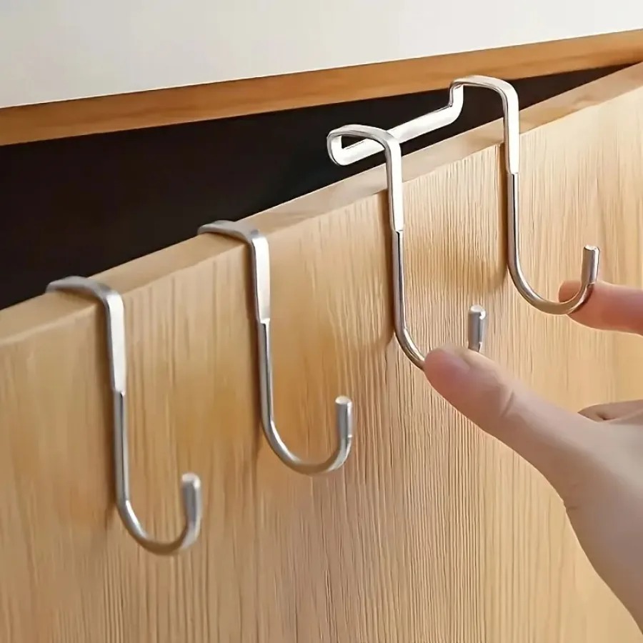 1/5pcs Stainless Steel Double  - огляд і ціна Kitchen Gadgets Organizer