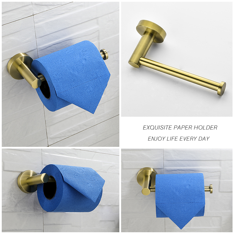 Brushed Gold Toilet Paper Tiss - огляд і ціна Kitchen Gadgets Gold