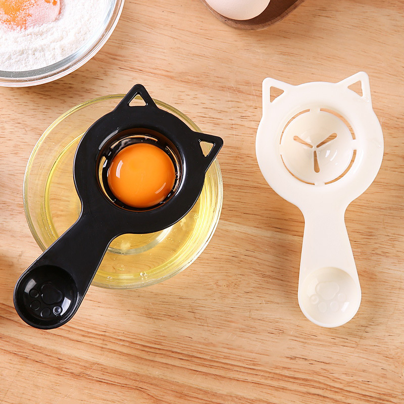 1Pcs 2-in-1 Cute Cartoon Cat E - огляд і ціна Egg Separator Tool