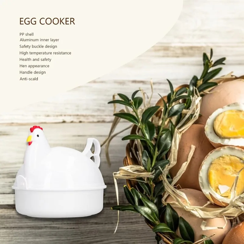 Microwave Chicken Shaped Egg C - огляд і ціна Egg Separator Tool